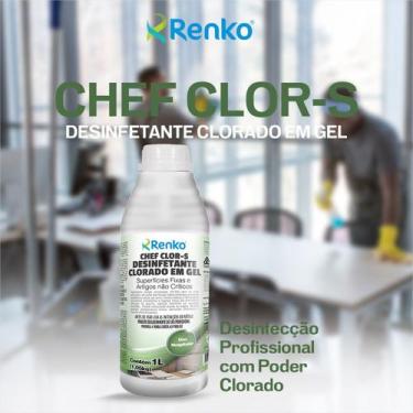 Imagem de Detergente Clorado em Gel Chef Clor - Renko, 1 Litro