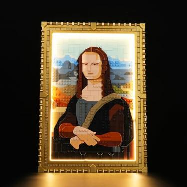 Imagem de Rorliny Kit De Luzes Led Para Lego 31213 Mona Lisa, Conjunto Criativo, Apenas Luzes, Sem Modelos