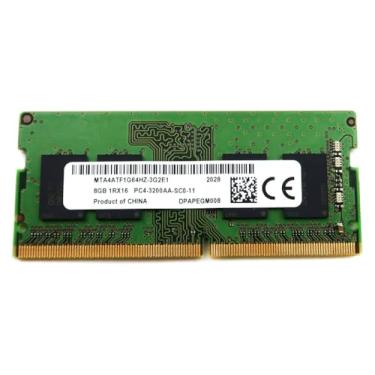 Imagem de Micron Technology MTA4ATF1G64HZ-3G2E1 Módulo de memória 8GB 3200MHz DDR4 260-Pin SODIMM (PC4-25600) para laptops, desktop mini s e tudo em um s