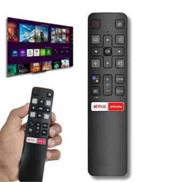 Imagem de Controle Remoto Compatível Com TCL SEMP Smart TV LCD LED Android RC802V