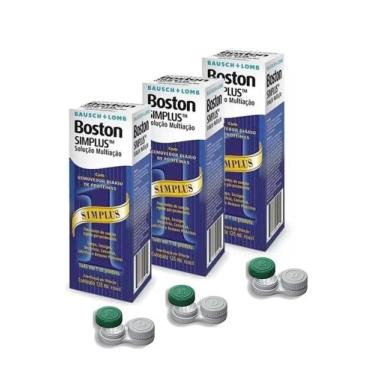 Imagem de Boston Simplus 120ml Bausch + Lomb Solução Multiação Para Lentes Rígid