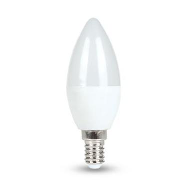 Imagem de Lampada vela led 4w E14 Branco frio Leitosa Luz Sollar