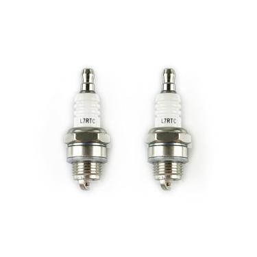 Imagem de YAMAKATO Pacote com 2 velas de ignição L7RTC – Substituição para Champion RCJ6Y, RCJ7Y, RC16YC, para NGK 6708 BPMR7A, para BOSCH WSR6F, para motosserras Stihl MS250, equipamentos de gramado e jardim