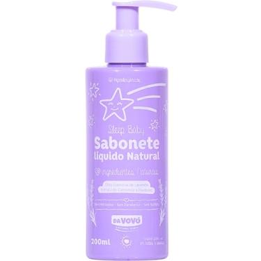 Imagem de Da Vovó, Sabonete líquido natural, Sleep Baby, Aroma Lavanda, 200ml