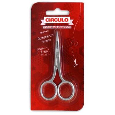 Imagem de Tesoura Para Acabamento Círculo 3,75 Polegadas  9 cm