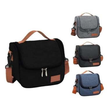 Imagem de Bolsa Térmica Lancheira Marmita Trabalho Escola Passeio Alça