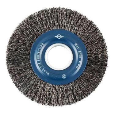 Imagem de Escova de Aco circular 6 X 1/2 ondulada Brasfort