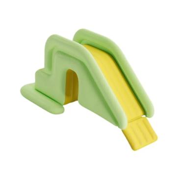 Imagem de predolo Escorregador inflável com degraus mais largos, brinquedo de playground estável, fácil instalação, escorregador aquático para quintal