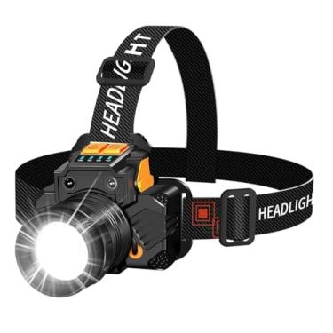 Imagem de Lanterna Para Cabeça A Prova D'água Led Sensor Potente Forte