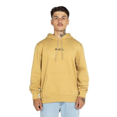 Imagem de Moletom RVCA Canguru Fech Tonally Mostarda-Masculino