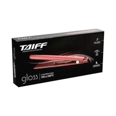 Imagem de Chapa Taiff Gloss Rose Bivolt - Taiff Profissional, Bivolt