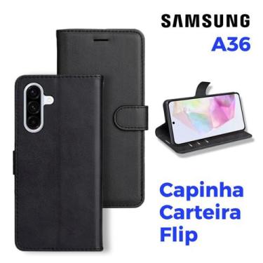 Imagem de Capa Carteira Estojo Flip Cover Compativel Para Samsung A36 - Db