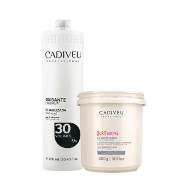 Imagem de Cadiveu Buriti Mechas Pó Descolorante 500g + OX 30 Volume 900ml