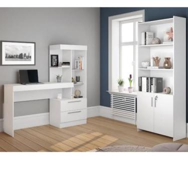 Imagem de Conjunto para Escritório com Escrivaninha NT2010 e Armário com Chave 5