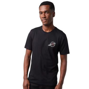 Imagem de Camiseta John John Masculina Regular Chains Black Preta-Masculino