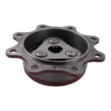 Imagem de TCINDRR Conjunto planetário do eixo dianteiro 100554A1 compatível com carregador de caixa 570LXT 570NXT 580L 580M 580SM Valetadeira 660 Empilhadeira 585G 586G 588G New Holland Tractor Loader U80C LV80