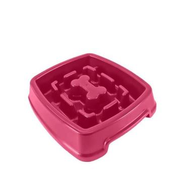 Imagem de Comedouro Lento Educativo Grande Cao Cachorro 1200ml Ração - Auma Terr