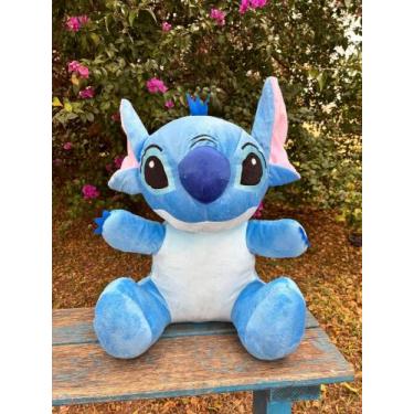 Imagem de Stitch De Pelúcia Grande Presente 45cm Hipoalergênico Criança Cores - 