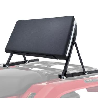 Imagem de Encosto universal para ATV, encosto de assento dobrável ajustável, almofada grossa para quadriciclo