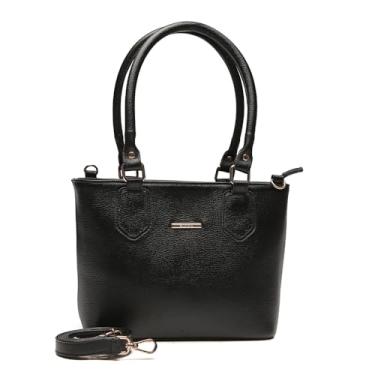 Imagem de Bolsa Tiracolo Média Couro Esther Sifra (PRETO)