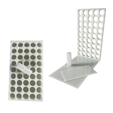 Imagem de Placa Porcionadora para Doces Brigadeiro Beijinho com 45 Furos (15g)