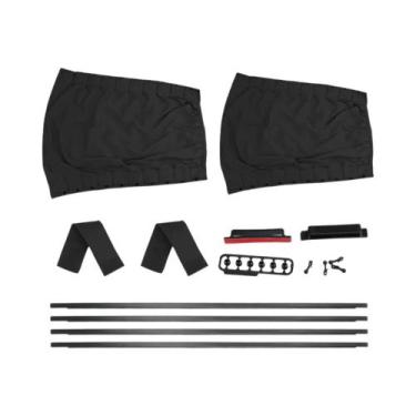 Imagem de Cortinas De Alumínio Universal Para Janela Lateral De Carro Conjunto D
