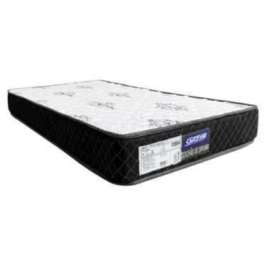 Imagem de Colchão Espuma Solteiro D33 Gazin Sonolar Supreme Preto 88x188x17cm Al