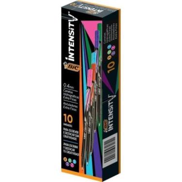 Imagem de Caneta Com Ponta Porosa Intensity 0.4Mm Sortidas Bic Cx.C/10
