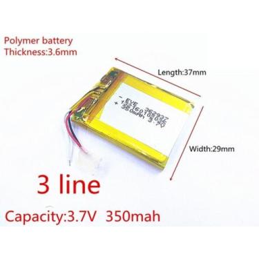 Imagem de Bateria Controle Remoto REMOTE   Hero 3+ Potente 350 Mah  . - bgb