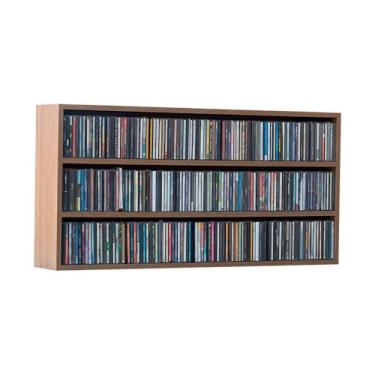 Imagem de Estante Aérea Para 276 CDs EV-282 MDF 18mm Enviado montado