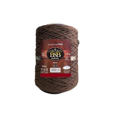 Imagem de Barbante B&B 6 Fios 1Kg/1000 m (Marrom)