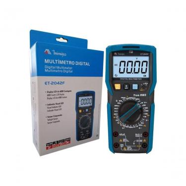 Imagem de Minipa Et-2042f Multimetro Digital True Rms Catiii 600v