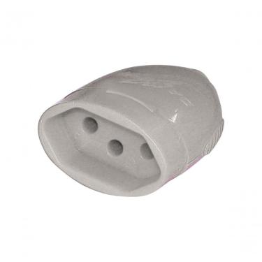 Imagem de Tomada Desmontavel Daneva Dn1619 2p + T 20a 250 Volts Cinza