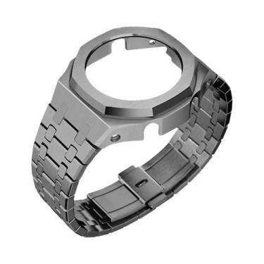 Imagem de Kit De Modificação GA2100 Casioak Com Pulseira De Aço Inoxidável Gen4,