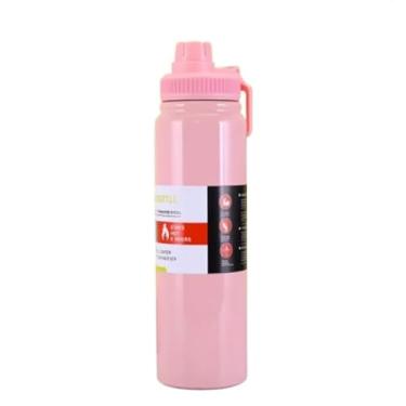Imagem de Garrafa Térmica Vacuum 800ml (rosa)