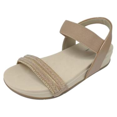 Imagem de Sandália Feminina Anabela Flatform Conforto Estilo Modare