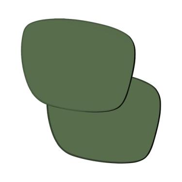 Imagem de YEIN Lentes de reposição polarizadas verdes para Ray-Ban Meta RW4009 Wayfarer, unissex, óculos de sol (sem ampliação)