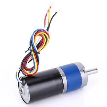 Imagem de Hyuduo Motor Brushless DC 12V Metal Gear Alta Torção de Baixo Ruído, Com Rotação CW CCW, para Equipamentos e Máquinas Industriais (60rpm)