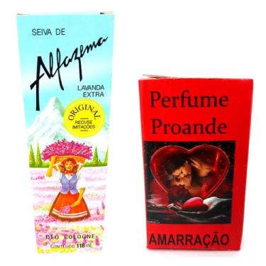 Imagem de Seiva de Alfazema Original Antigo Lavanda Extra Colônia Perfume Amarra