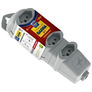 Imagem de Tomada Desmontável em Barra Com 4 Tomadas - DN1729 - DANEVA