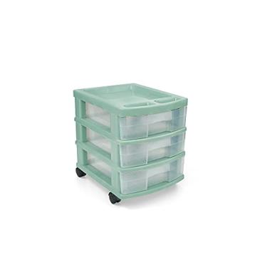 Imagem de GAVETEIRO 3 GAV PEQ VERDE