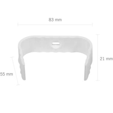 Imagem de Abraçadeira Condutor De Calha 85x55mm - Cal-abc*br - Astra