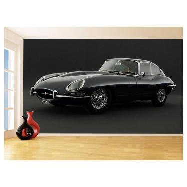 Imagem de Papel De Parede 3D Carro Antigo Jaguar E Type 3,5M Cxr66