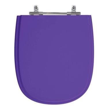 Imagem de Assento Laqueado Sabatini Azul Valência Vaso Icasa Em Mdf