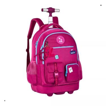 Imagem de Mochila De Carrinho Oficial Luluca Clio Style Rosa- 24634