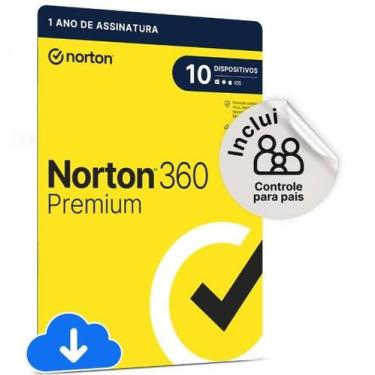 Imagem de Antivírus Norton 360 Premium - 10 Dispositivos - 12 Meses - KASPERSKY