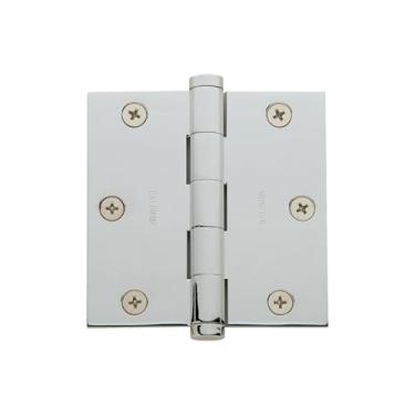 Imagem de Baldwin 1035260I Dobradiça quadrada de encaixe, cromo brilhante