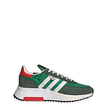 Imagem de adidas Tênis feminino Originals Retropy F2, Verde/Branco Nuvem/Óxido Verde, 7