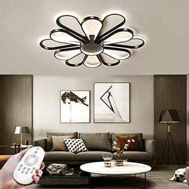 Imagem de Luminária de teto LED para crianças, luminária de teto moderna com controle remoto, luminária de parede para quarto, sala de estar, cozinha, jardim de infância, luzes decorativas, iluminação