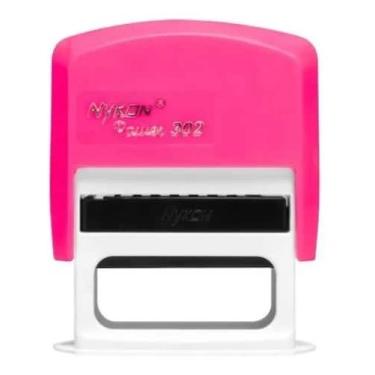 Imagem de Carimbo Automático Nykon 302 Rosa Neon